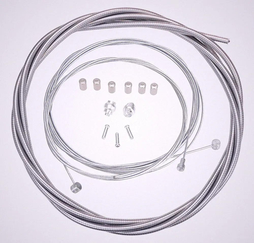 ACS Rotor Freestyle Bicycle Brake Cable Kit for BMX/MTB - CLEAR